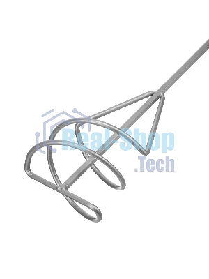 Миксер Сибртех для строительных смесей, 100х9х450 мм, шестигранный хвостовик