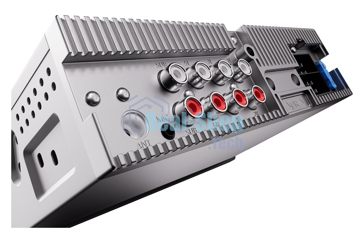 Автомагнитола AURA STORM-866DSP, 1 DIN, Bluetooth, USB Type-A, AUX, пульт ДУ