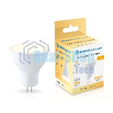 Лампа светодиодная	Ambrella light 161303 LED MR16 13W IC GU5.3 2700K 175-265V