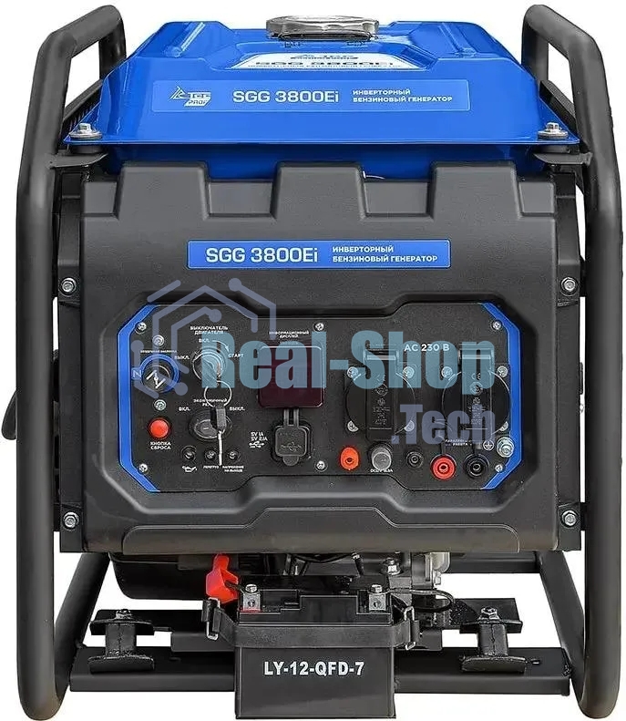 Электрогенератор бензиновый инверторный ТСС SGG 3800Ei, 3.6 кВт, 74 дБ, 34 кг