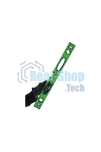 Уровень Сибртех алюминиевый УСМ-0,5-600, фрезерованный, 3 глазка, магнитный, рукоятки, 600 мм