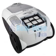 Пылесос Sakura SA-8316W черный/белый, 450/2400 Вт, уборка сухая, пылесборник мешок 4 л