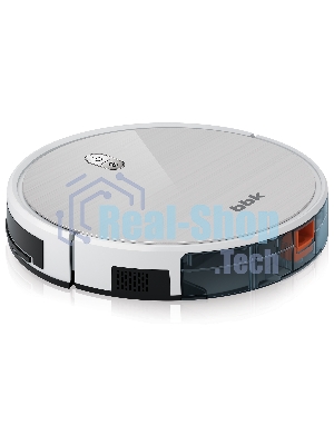 Робот-пылесос BBK BV3503 белый оникс, 2600 мА·ч Li-Ion, уборка влажная/сухая, пылесборник контейнер 0.6 л