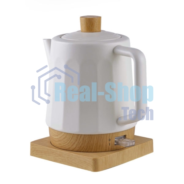 Чайник электрический Centek CT-0067 белый, 1.5 л, 1600 Вт