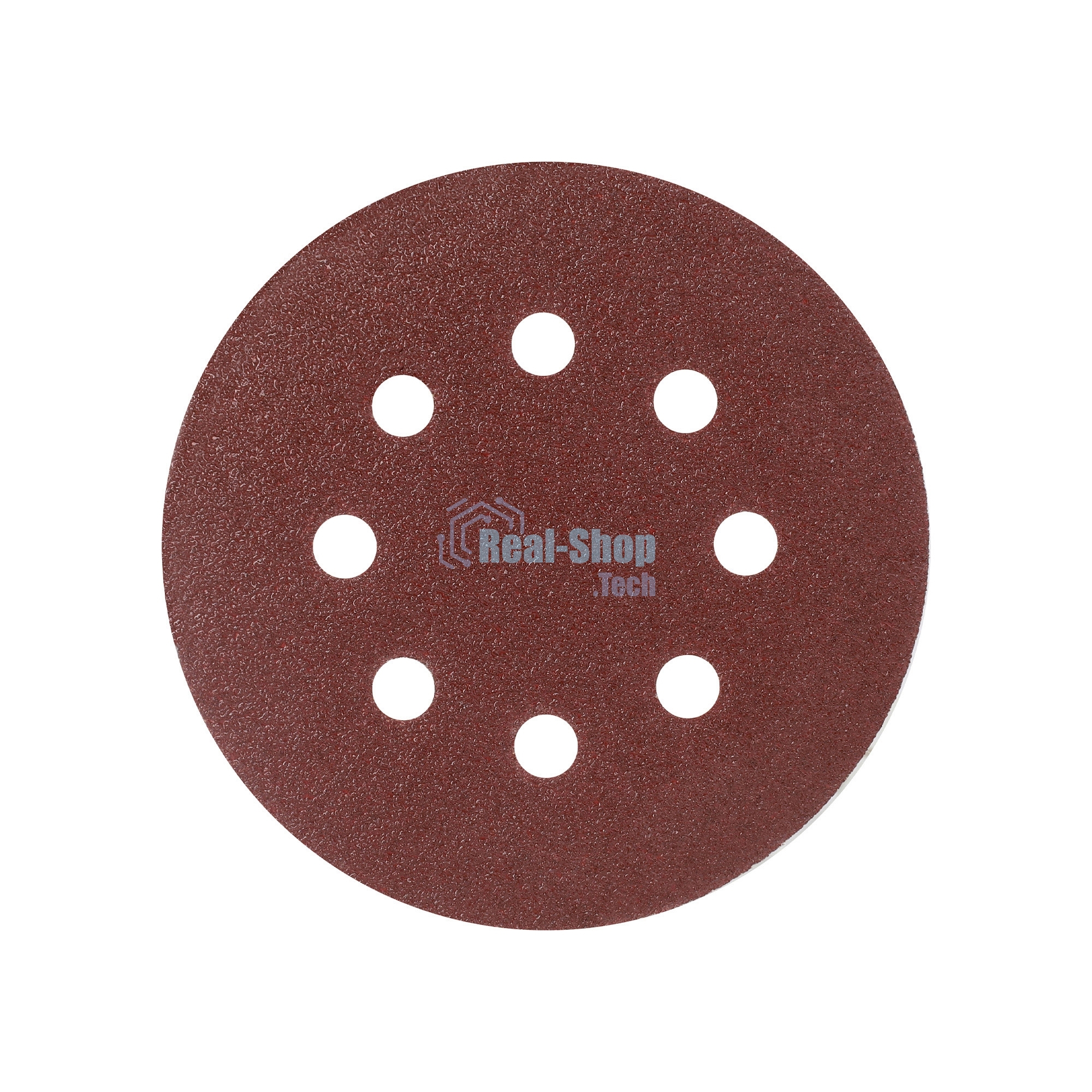 Круг шлифовальный PATRIOT на липучке, 125 мм, Р60, 8 отверстий, 5 шт