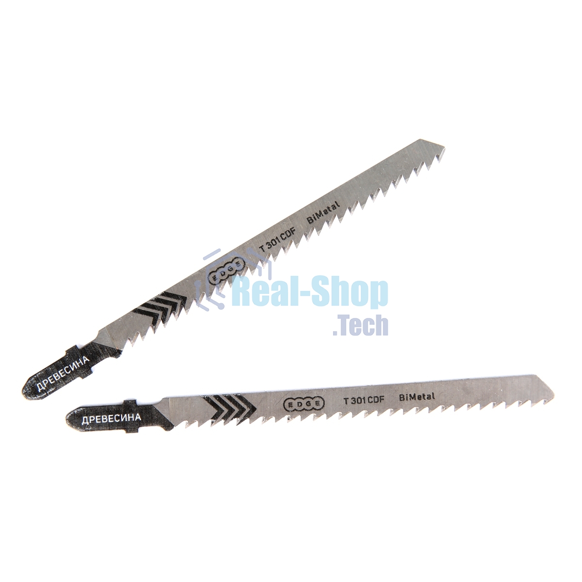 Пилка для лобзика по дереву T301CDF (2 шт.) EDGE by PATRIOT 814010012