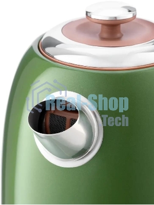 Чайник электрический Kitfort KT-6110 1.7л. 2200Вт зеленый (корпус: нержавеющая сталь)