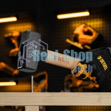 Кувалда Denzel 2000 г, кованая головка, буковая рукоятка