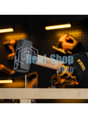 Кувалда Denzel 2000 г, кованая головка, буковая рукоятка