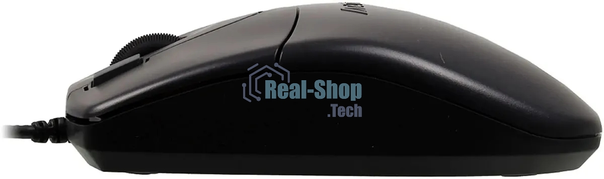 Мышь проводная A4Tech OP-620DS черный, 1000 dpi, USB, кнопки - 4