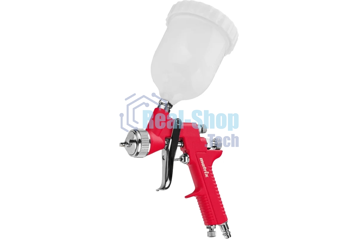 Краскораспылитель Matrix HP пневмат. с верхним бачком V= 0,6 л, сопло диаметром 1.7 мм