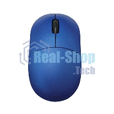 Мышь проводная Qumo Simple Office M92 синий, 1000 dpi, USB, кнопки - 3