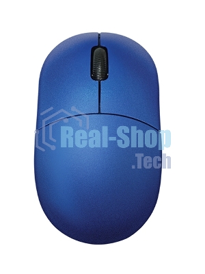 Мышь проводная Qumo Simple Office M92 синий, 1000 dpi, USB, кнопки - 3