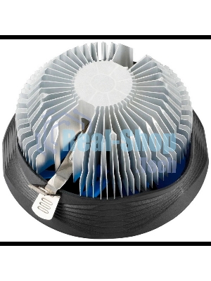 Кулер для процессора DEEPCOOL GAMMA ARCHER V2 синий, 120 мм, алюминий, 1600 об/мин, 26.1 дБ, 3 pin, 95 Вт, 65.5 мм