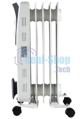 Обогреватель масляный Engy EN-2205 Modern (5 секций) белый, 1000 Вт, 10 м2, термостат