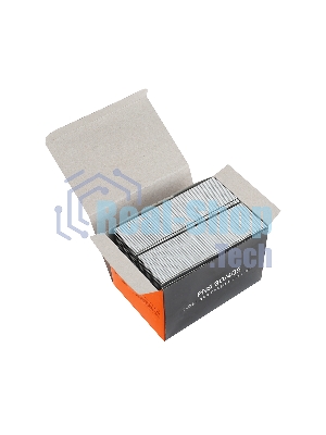 Скоба PNS 90/40S для пневмостеплера ANG 210R, узкая, тип 90 (18GA), длина 40 мм, ширина 5,7 мм, сечение 1,25х1 мм, сталь, 5000 шт.