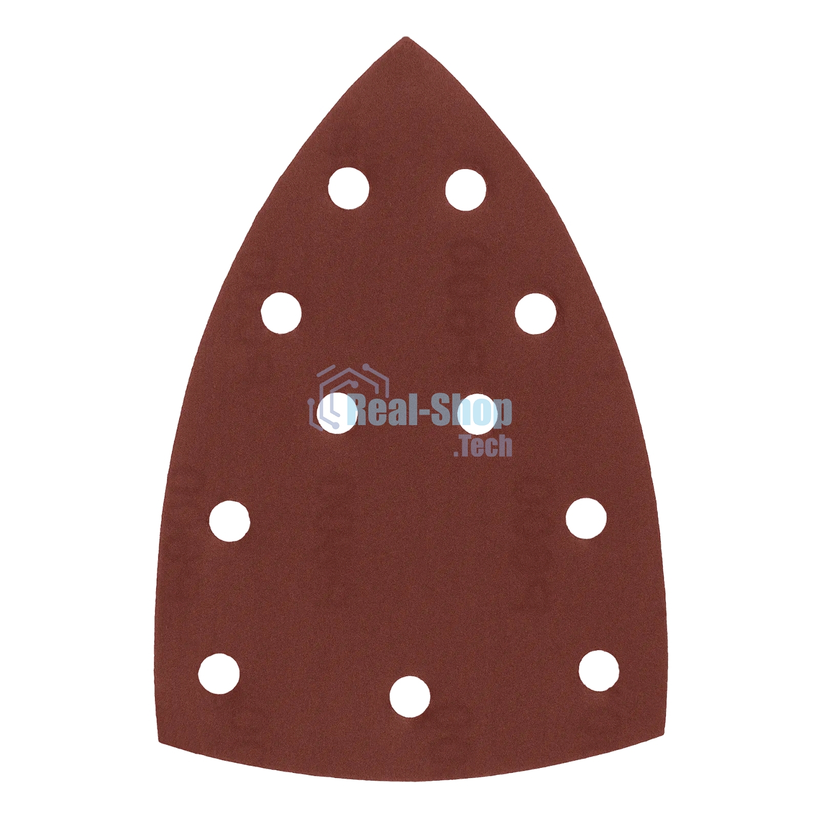 Треугольник абразивный Denzel на ворc. подложке под 