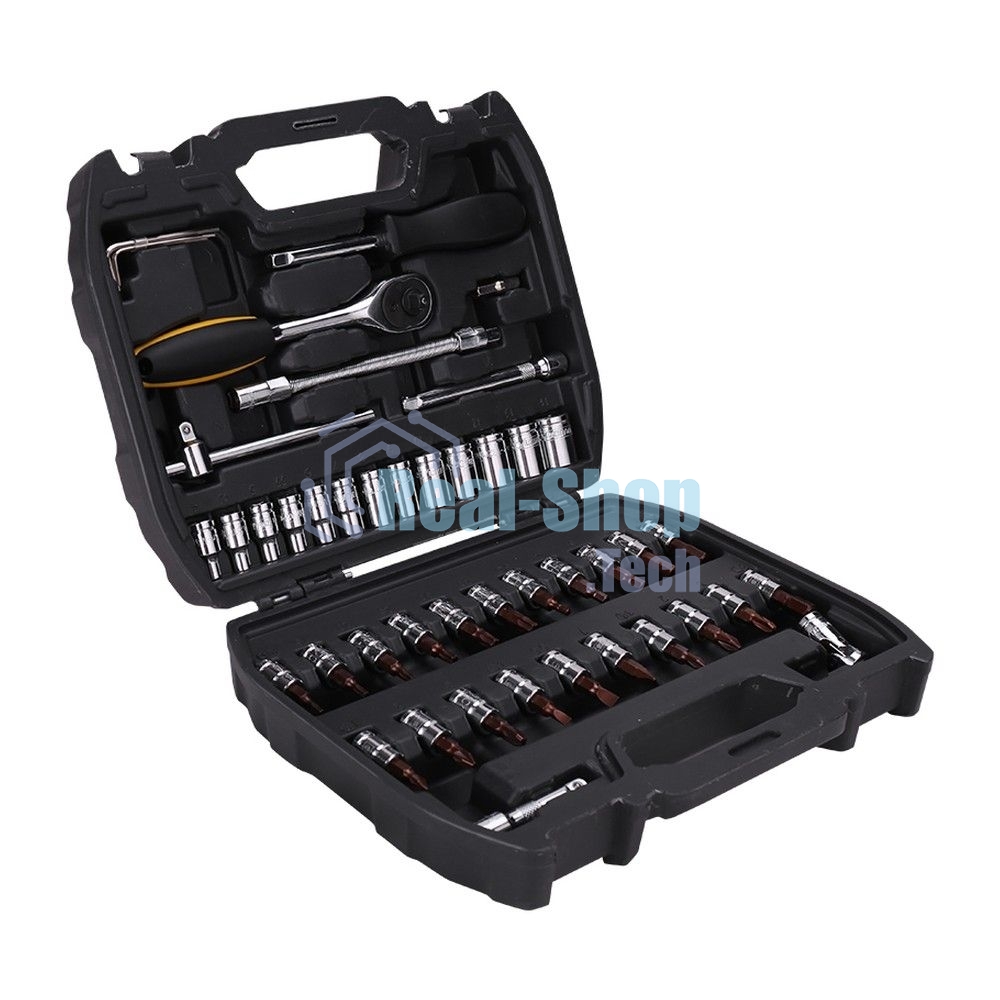 Набор торцевых ключей 46 шт Deli DL1046 1/4