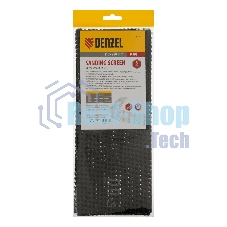 Сетка абразивная Denzel P 80, 115 х 280 мм, 5 шт.