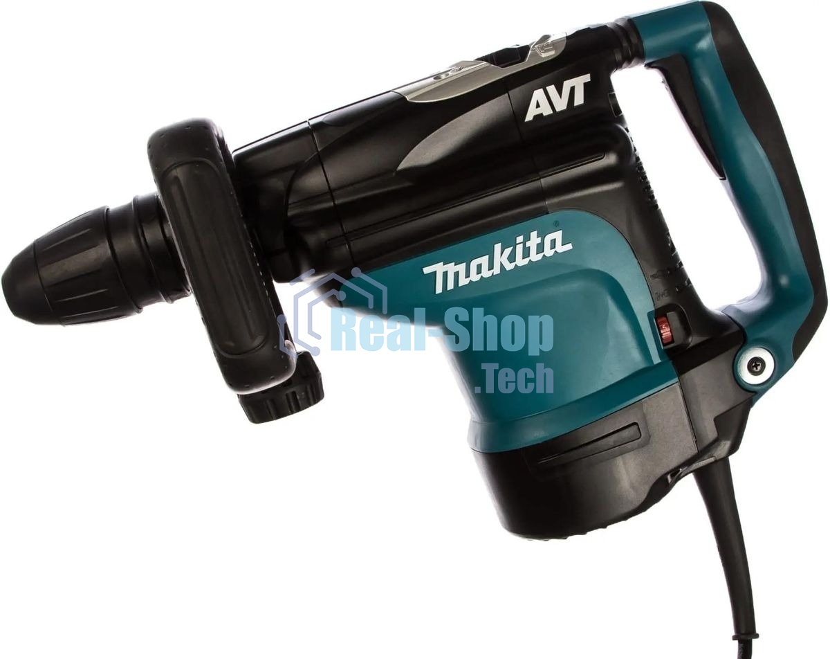 Перфоратор Makita HR4511C SDS-max HR4511C 1300Вт,2реж,2.7-13Дж,1250-2750у\м,7.8кг,чем,ABT,антивиб рукоятка