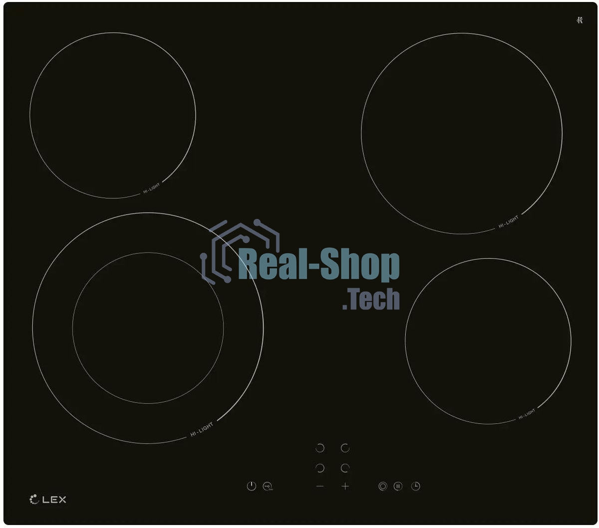 Варочная поверхность LEX EVH 641A BL черный