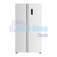 Холодильник Willmark SBS-859IW белый двухкамерный 344/177л морозилка сбоку, No Frost, Side by Side