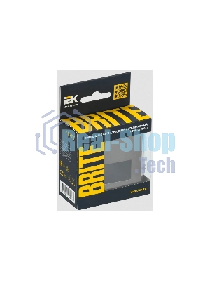 Подсветка светодиодная встраиваемая IEK BRITE ПЛ20-БрТБ темная бронза