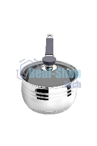 Сотейник Lara LR03-47 2.1 л, с крышкой, 16 см, нержавеющая сталь