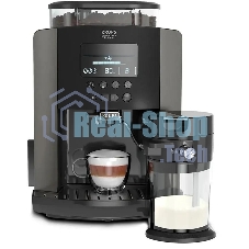 Кофемашина Krups Arabica Latte EA819E10 1450Вт черный/коричневый