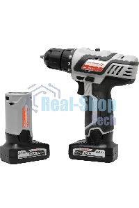 Дрель-шуруповерт аккумуляторная ИНТЕРСКОЛ ДА-18ЭР, Аккумуляторная, 18В, 2 АКБ