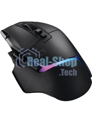 Мышь беспроводная Logitech G502 X Plus черный, 25600 dpi, радиоканал, USB, кнопки - 13