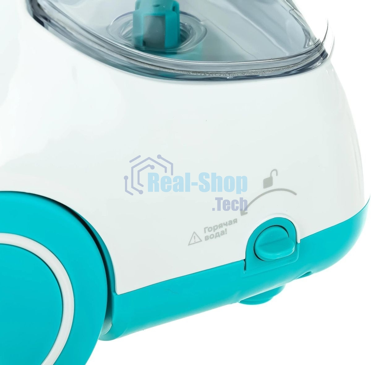 Отпариватель Kitfort КТ-957 белый/бирюзовый, 1500 Вт, 25 г/мин, 1900 мл