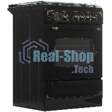 Плита газовая Gefest ПГ 6100-03 0179 черный, конфорок 4 шт, духовка 52 л, 60 см x 85 см x 60 см