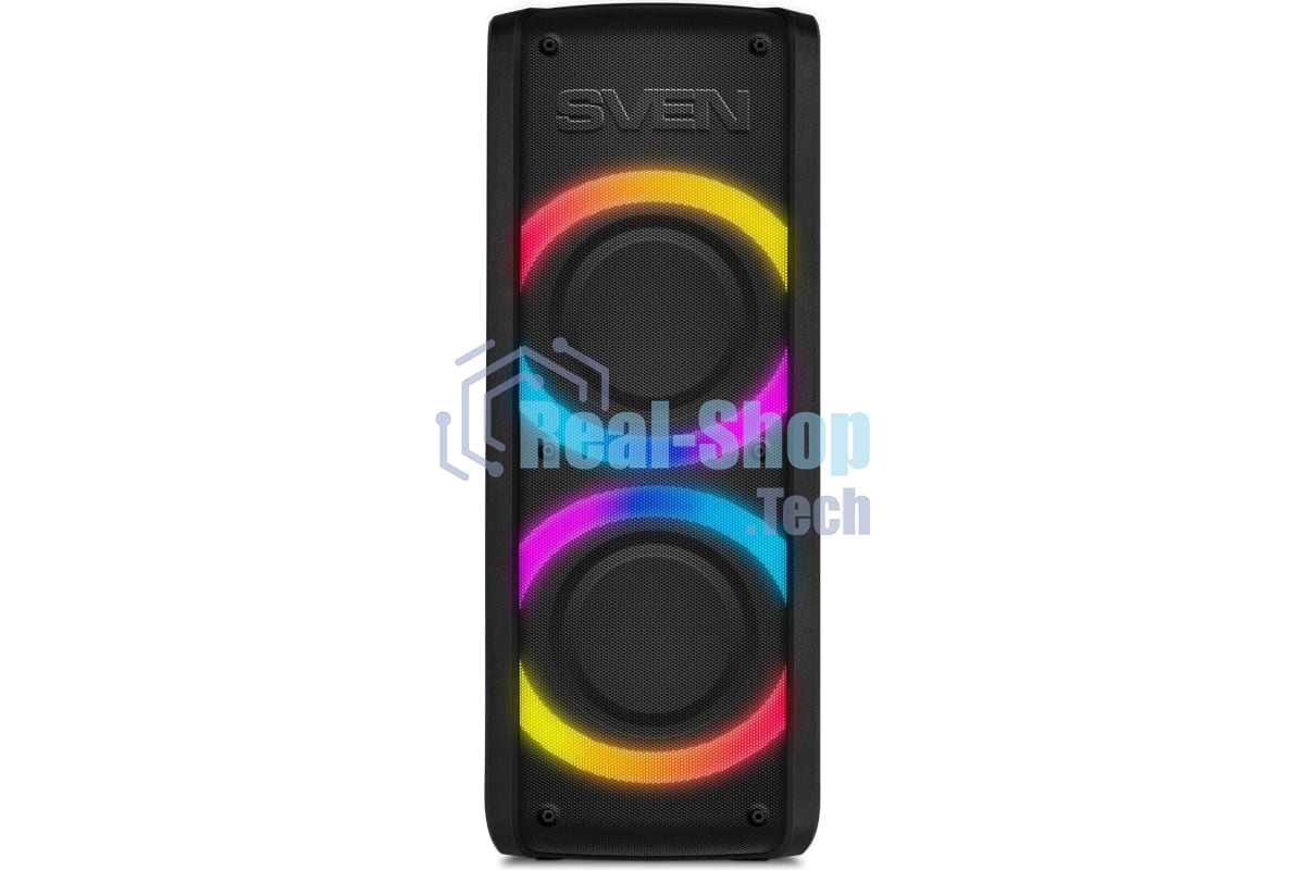 Портативная акустика Sven АС PS-710 черный 100 Вт Bluetooth