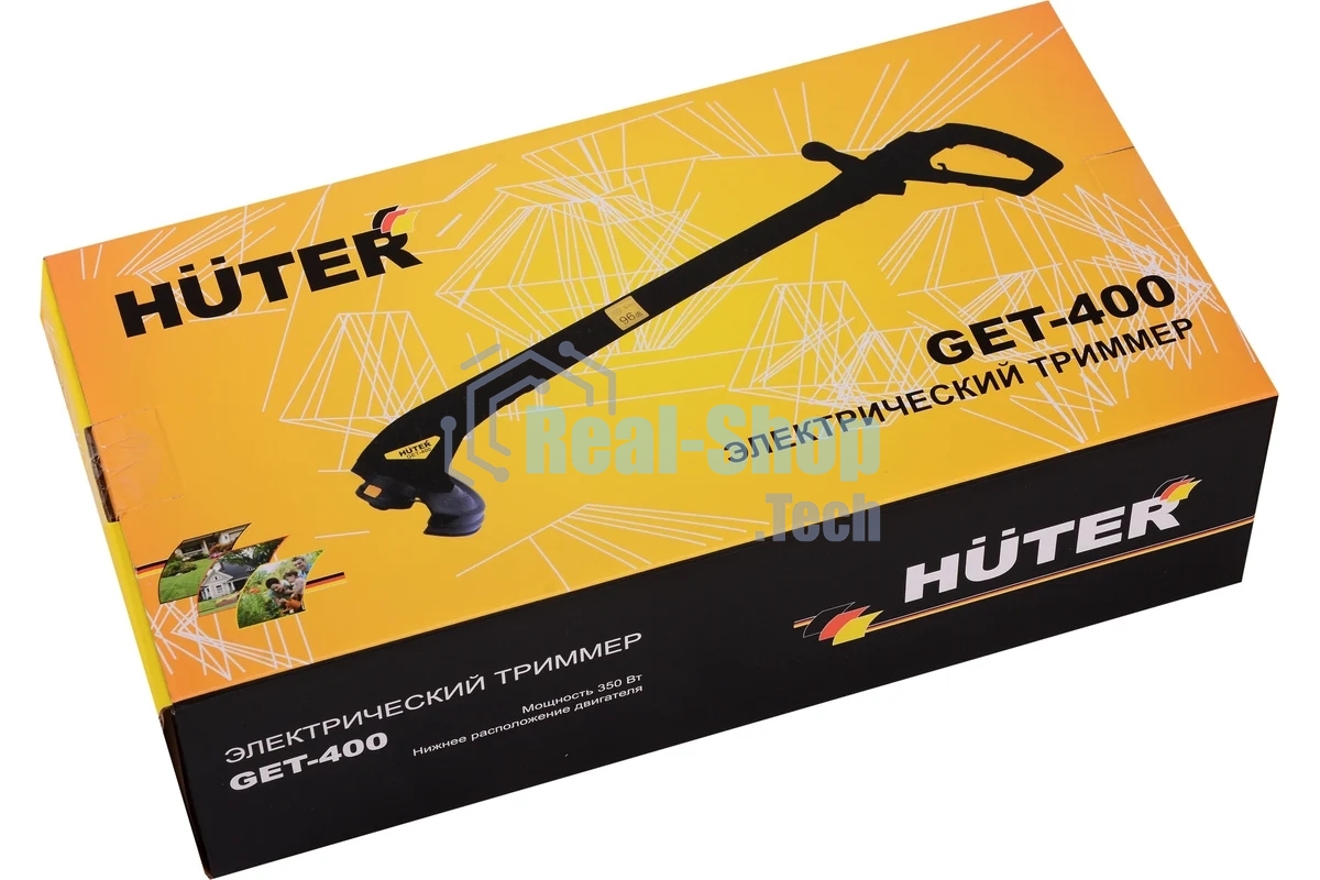 Электрический триммер Huter 70/1/4 GET-400 350Вт