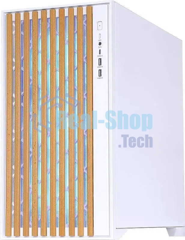 Компьютерный корпус Aerocool/Formula TimberLine T0 белый без БП mATX 6x120мм 6x140мм 2xUSB3.0 audio