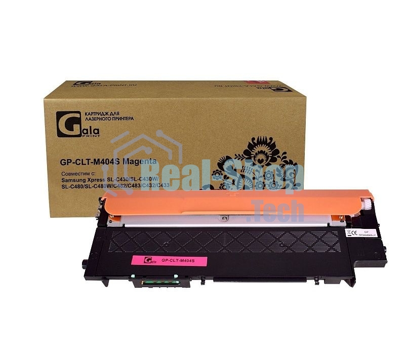 Картридж лазерный GalaPrint GP-CLT-M404S Magenta (1000 стр) для Samsung Xpress SL-C430/SL-C430W/SL-C480/SL-C480W/C482/C483/C432/C433