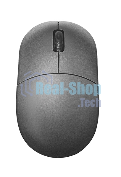 Мышь проводная Qumo Simple Office M92 серый, 1000 dpi, USB, кнопки - 3