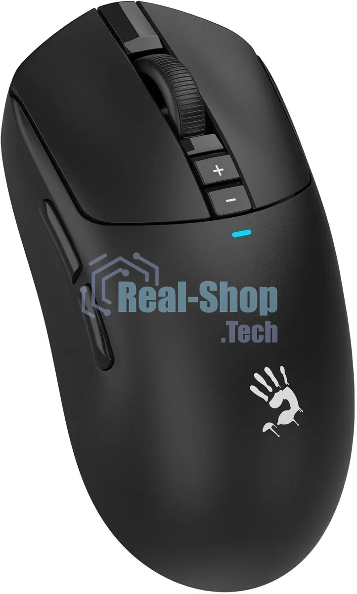 Мышь беспроводная/проводная A4Tech Bloody R72 Ultra черный, 20000 dpi, радиоканал, USB-C, кнопки - 7