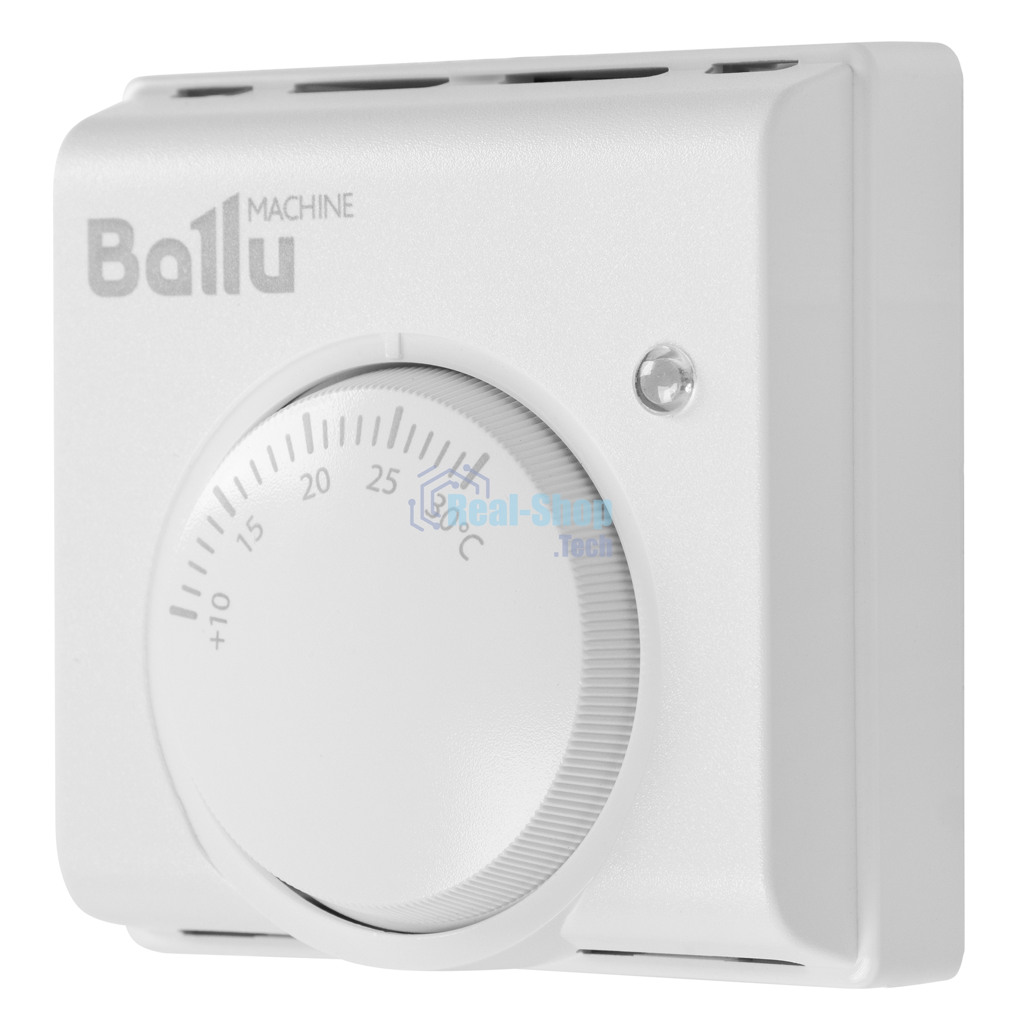 Комплект обогреватель инфракрасный Ballu BIH-GTW-1.3 + BMT-1 белый, 1300 Вт, 26 м2, термостат