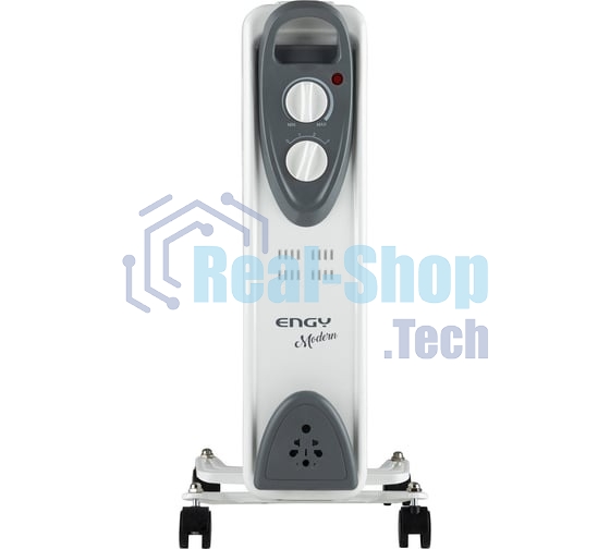 Обогреватель масляный Engy EN-2205 Modern (5 секций) белый, 1000 Вт, 10 м2, термостат