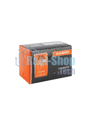 Скоба PNS 90/40S для пневмостеплера ANG 210R, узкая, тип 90 (18GA), длина 40 мм, ширина 5,7 мм, сечение 1,25х1 мм, сталь, 5000 шт.