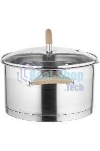 Кастрюля LARA LR02-340 Берлин 1,7 л 16x9 см нержавеющая сталь, с крышкой