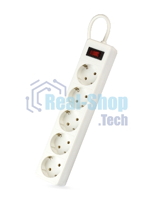 Сетевой фильтр Smartbuy (SBSP-50-W) - 5 роз х 5 м - белый