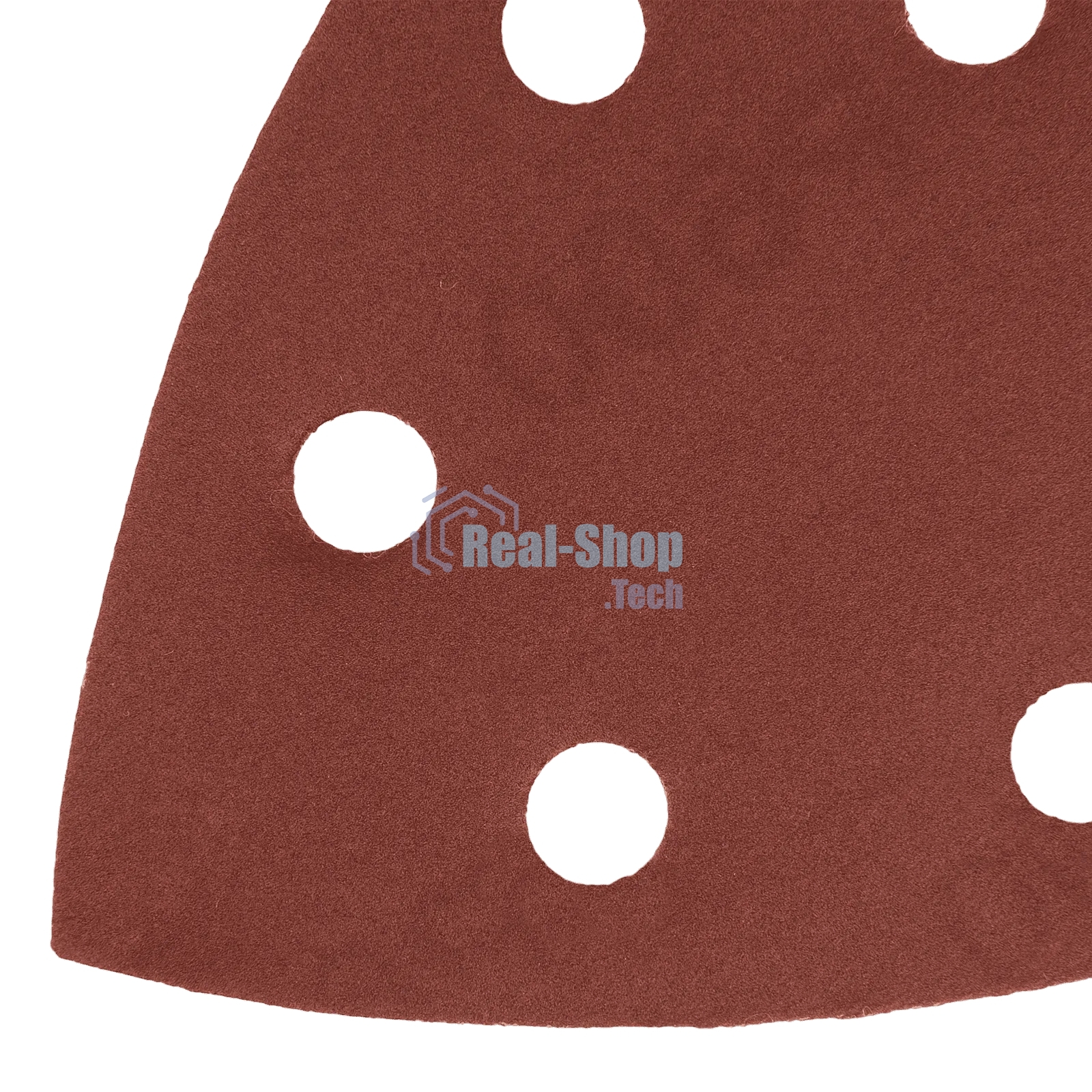 Треугольник абразивный Denzel на ворc. подложке под 