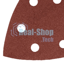 Треугольник абразивный Denzel на ворc. подложке под 