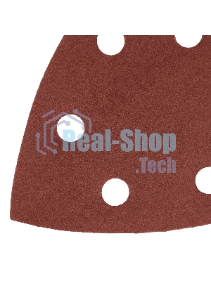 Треугольник абразивный Denzel на ворc. подложке под 