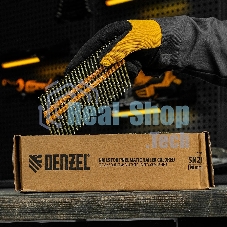 Гвозди Denzel для пнев. нейлера (крашен.), длина - 90 мм, диам. - 3,05 мм, 2000 шт.