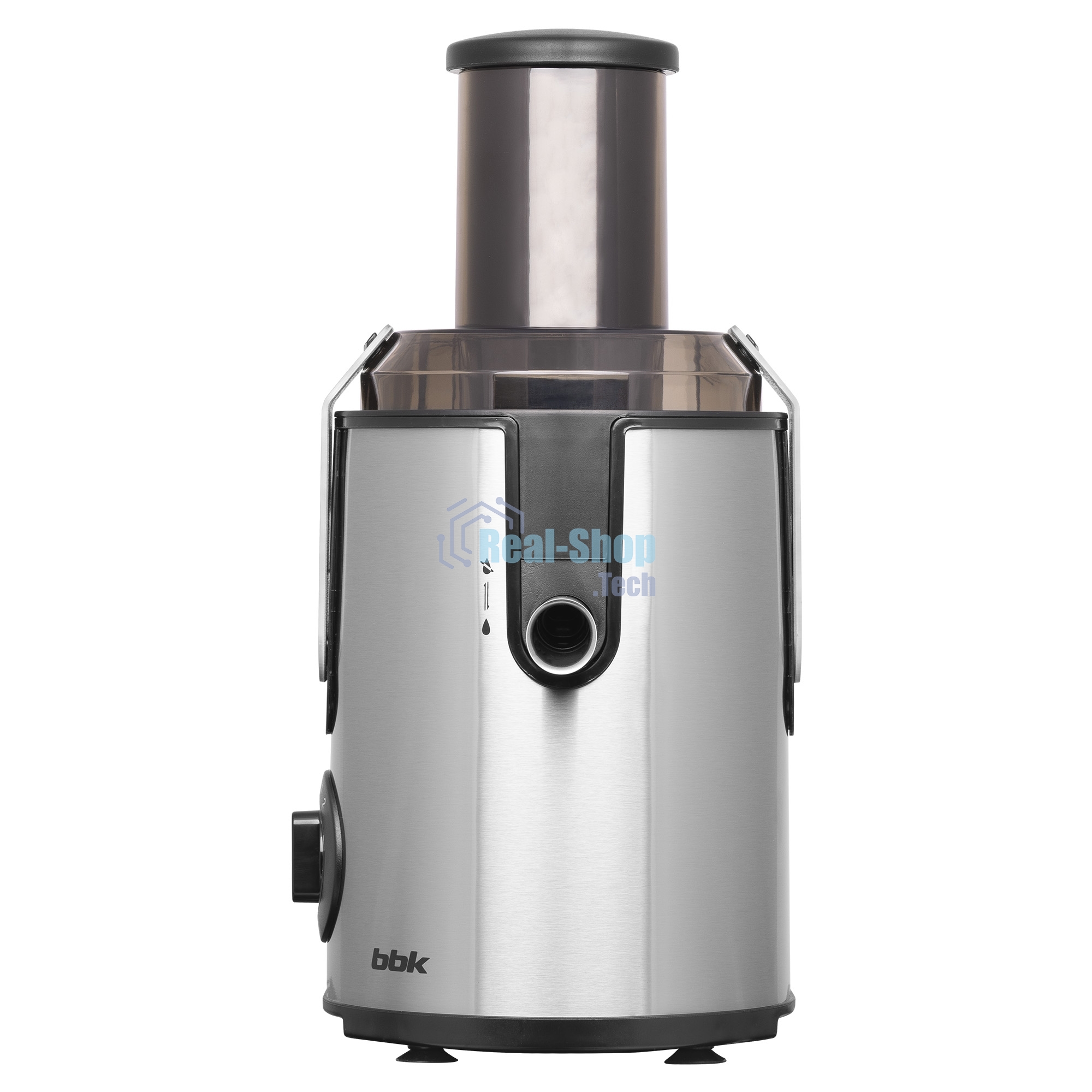 Соковыжималка BBK JC080-H22 черный/металлик, центробежная, 1000 Вт, 950 мл, механическое