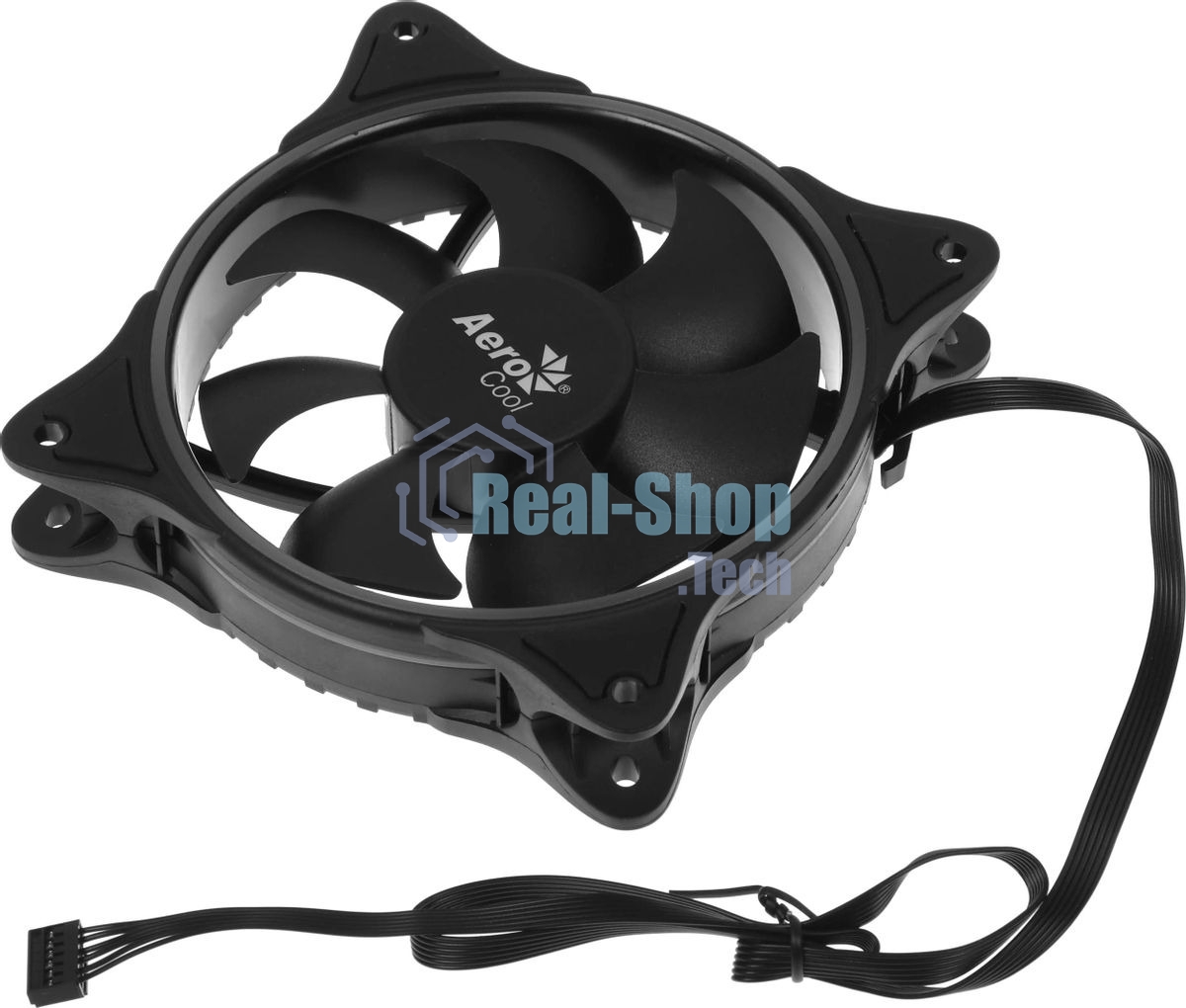 Вентилятор для корпуса Aerocool/Formula Eclipse 12 черный, 120 мм, 1200 об/мин, 19.8 дБ, 6 pin